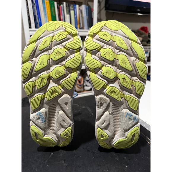 Hoka One One Women's Clifton 9 Blue Green Pink size 10 - Picture 7 of 8